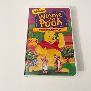 Vintage 1995 Winnie the Pooh Frankenpooh VHS Tape